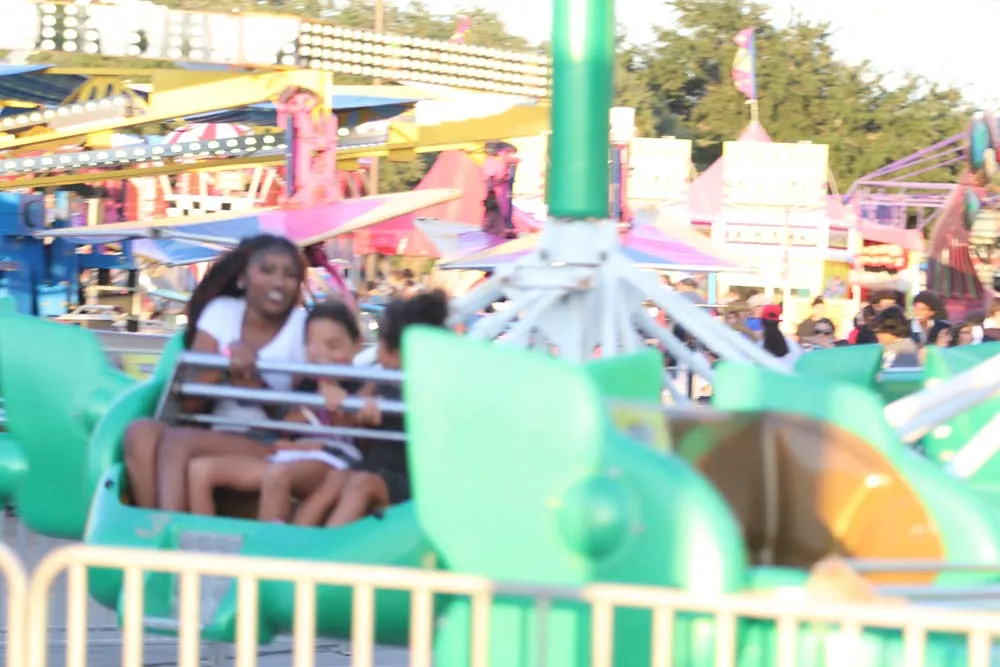 Carnival scene at the fair